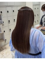 ケンジ 平塚 アネッタ(KENJE annetta)&nbsp;艶髪ストレート　髪質改善カラー　髪質改善トリートメント