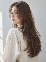 トリニティ(trinity)&nbsp;ロングレイヤーカット　ショコラブラウン【豊見城】