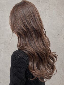 ヘアーアイスカルテット(HAIR ICI QUARTET) 大人可愛い透明感ショコラグレージュ×顔周りカット