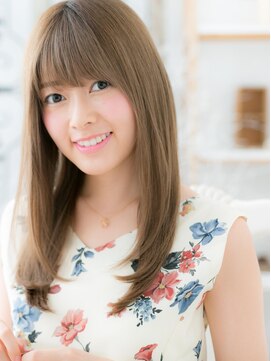 モッズヘア 越谷(mod's hair) *mod's越谷*耳かけも◎憧れ☆やわらかツヤロングa