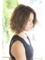 ミエルヘアービジュー(miel hair bijoux)&nbsp;【miel hair bijoux】今っぽさNo.１☆かき上げ大人スタイル