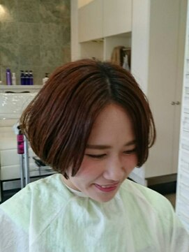 ラウレア(Natural Hair Salon Laulea) アンニュイなグラボブヘアー