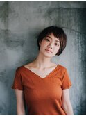 外国人マッシュショート☆