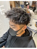 ブレイブ ヘアデザイン(BRaeVE hair design) メンズツイスト＋ハイライトスタイル