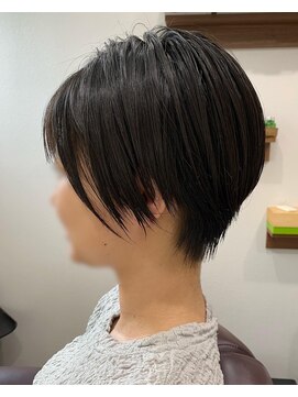 ヘアーギャラリー インディ(hair gallery indy) 黒髪ショート