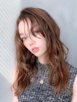 オースティン 錦糸町(AUSTIN) AUSTIN☆大人かわいい前髪セシルカットココアブラウンネオウルフ