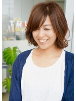 トランクヘアデザイン(TRUNK Hair Design)&nbsp;【TRUNK Hair Design 西本】くびれ系BOB