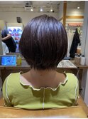 後ろ姿美人ショート