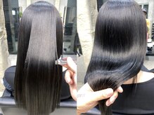 【りんご幹細胞培養液トリートメント】当店でご用意してるトリートメントがベースの髪質改善