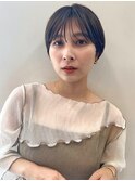 丸みショート/髪質改善/ベージュ/透明感/20代30代40代50代
