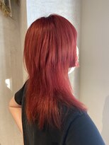 エディ(eddie)&nbsp;【eddie】ピンクロングウルフレイヤー