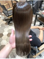 シェノン 武庫之荘(CHAINON)&nbsp;黒髪/グレージュカラー/ボブウルフ/ココアベージュ/髪質改善