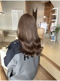 【夏カラー】ミルクティーグレージュ