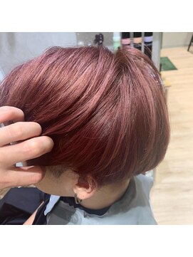 ビアンコ カーロ 二子新地店(Bianco caro) ワンブリーチ/レッドカラー/ハイトーンカラー