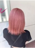 ピンクヘアー