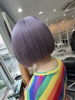 ヒム(HyMN)&nbsp;ラベンダーグレー×ボブ