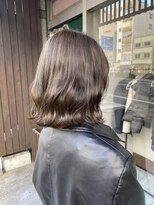 ミニム ヘアー(minim hair)&nbsp;【minim×日比】ブリーチ無しダブルカラー×グレージュ