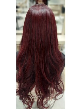 アース 菊名店(HAIR&MAKE EARTH) 赤毛ロング