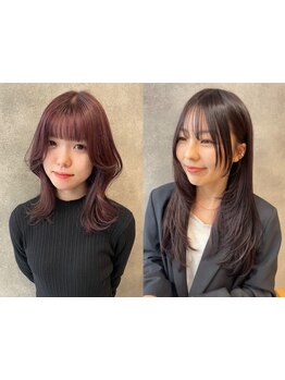 《トレンドと似合わせが両方叶う》長さは変えずに垢抜けレイヤースタイル☆素材を活かす繊細なベースカット