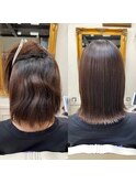 美髪ストレート　縮毛矯正　二子玉川　用賀