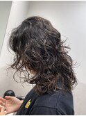 クリームパーマスパイラルパーマくるくるパーマニュアンスパーマ