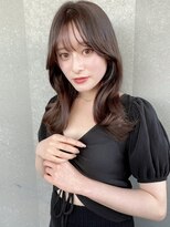 ロンドシエル 横浜(Lond ciel)&nbsp;顔周りレイヤーカット×ベージュ【矢野克典】横浜レイヤー