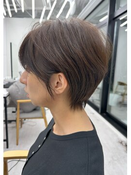 ビューナゴヤ 名駅(VIEW NAGOYA) 黒髪カタログ/ボブルフ/小顔に見せるヘア/ワンレン