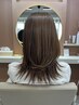 大人綺麗☆エイジングケアナチュラル☆カット＋コスメパーマ￥13200