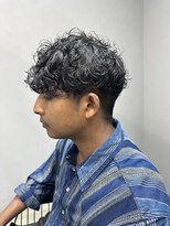 スペインカール メンズショート 刈り上げショート