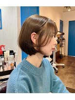 マルキーズ(marquise)&nbsp;春にオススメ丸みショートボブ【安佐南区】