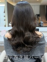 アミー 池袋(Ammy)&nbsp;大きめウェーブが可愛い！コテ巻き風パーマ