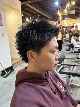 オーバー 町田店(OVER) バチイケスパイキーショート