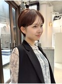 似合わせカット ショートボブ ショートヘア ハンサムショート