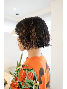 ユー トゥ イーズ(U too e's) くせ毛風パーマ　ボブパーマ　【瀬長なおみ】