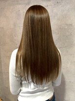 アフィナー(Afinar)&nbsp;【横浜/横浜駅】柔らかブラウン×ナチュラルロングストレート