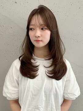 シーク 天神(SEEK) レイヤー/レイヤーカット/ベージュ/カラー/トリートメント