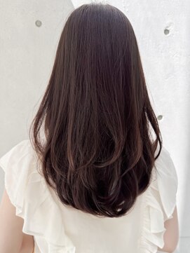 アグノス 青山(Agnos) 前髪セミディくびれヘアイメチェン薄めバング艶感#523f1130