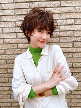 ショートパーマ/くせ毛風パーマ/くるくるパーマ