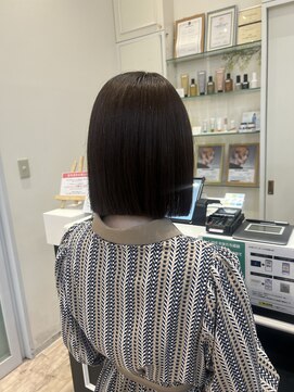 切りっぱなしボブ/切りっぱなし/ボブ