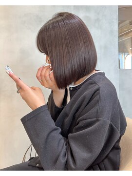 ロンド 銀座(Lond) 【Noa】ヘイリーボブ前髪レイヤーカット小顔/髪質改善/縮毛矯正