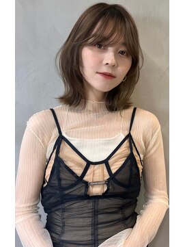 グロー 大宮(GLROW) ♭大宮/レイヤーカット/チョコレートブラウン/ボブカット/