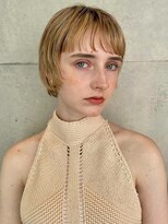 スクリーンギンザメゾン 銀座(SCREEN GINZA MAISON.)&nbsp;クラゲヘアー/小顔に見せるヘア/ココアベージュ/銀座