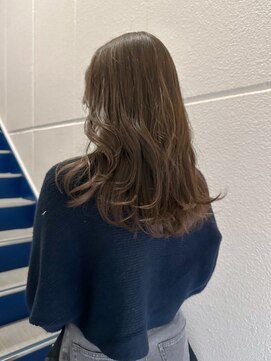 トーン(tone) 【ブリーチなしダブルカラー】柔らかベージュ