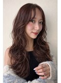 柔らか質感ロングレイヤー