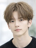 ムーン 仙台一番町店(OON)&nbsp;刈り上げセンターパート/ニュアンスパーマ/メンズショート/仙台