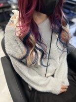 ヘアーデザイン ジェルム(Hair Design germe)&nbsp;派手髪メッシュ / YUDU