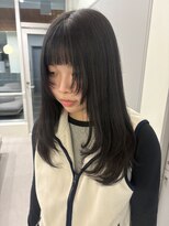 ローレンアオ(LOREN AO)&nbsp;イメチェン/ピンクベージュ/アンブレラカラー/前髪/矢場町