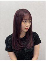 エイド 本店(aid)&nbsp;ブリーチ無しでできるカシスカラー