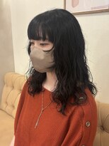 ラヴィズム 栄店(LUVISM)&nbsp;ミディアム/ボブ/パーマ/艶カラー/レイヤー/顔周りレイヤー