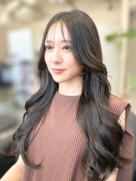 梅田ワン 【顔周り似合わせカット】顔まわりカット/ココアグレージュ